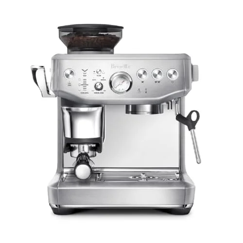 Breville BES876BSS Barista Express Impress espresso machine in brushed stainless steel