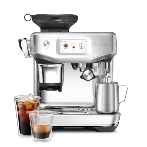 Breville BES881BSS Barista Touch Impress espresso machine in brushed stainless steel