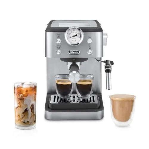 De'Longhi Classic Signature espresso machine with adjustable milk frother