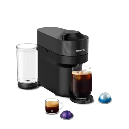 Nespresso Vertuo Pop+ coffee and espresso machine by De'Longhi in black