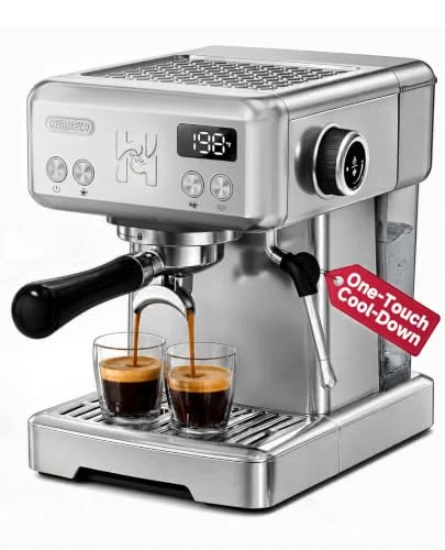 HIBREW H10 espresso machine with a dedicated hot water spout